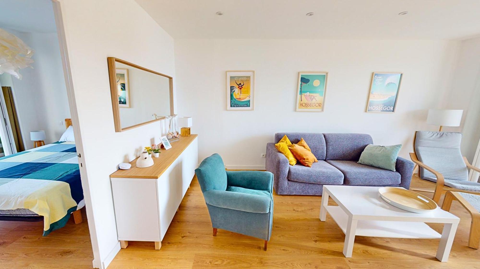 Sable - Appartement Renove Pour 4 Personnes Soorts-Hossegor Luaran gambar